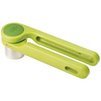 Los mejores  - Joseph Joseph Prensador de Ajo- Acero Inoxidable- Verde- 4.6x5.8x17.6 cm